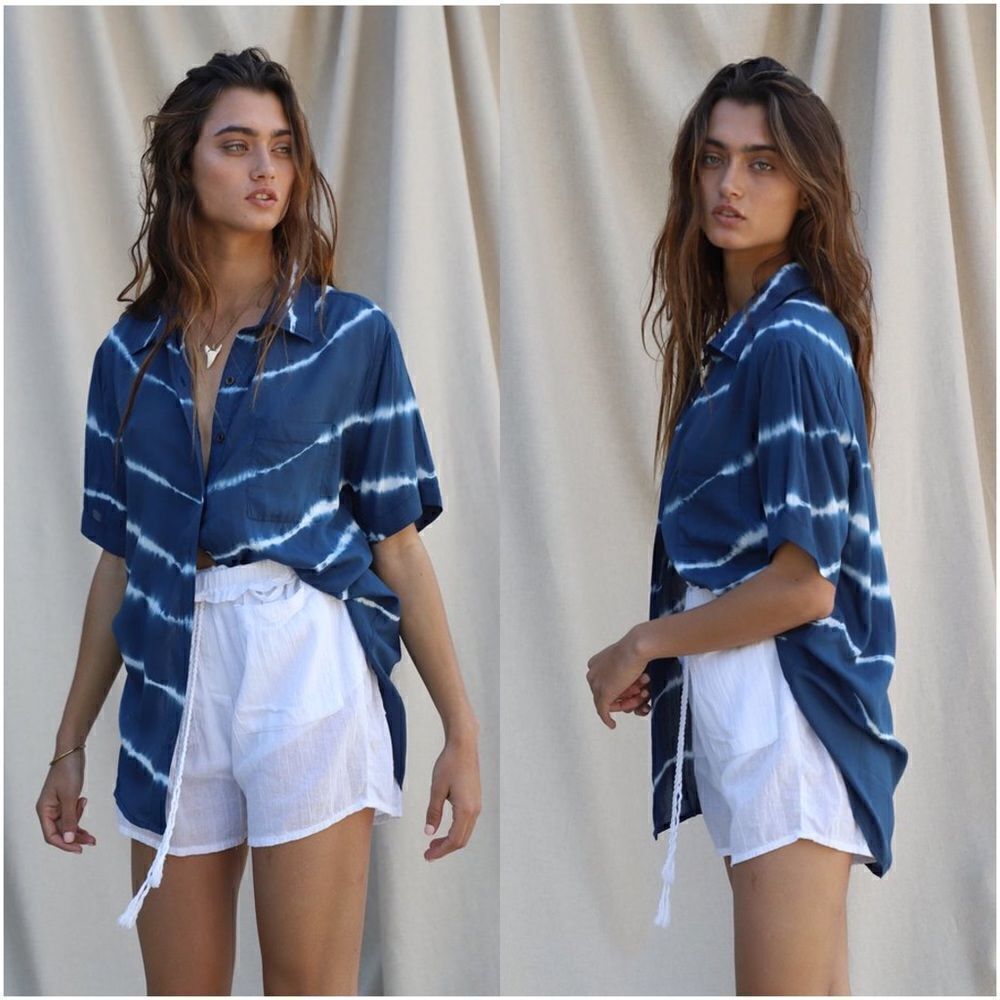 Jen's Pirate Booty x Free People Tropics Kapalua Shirt XS